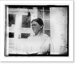 Vintage Photo Print - Mrs. Clears, Mgr. Red Cross cafeteria