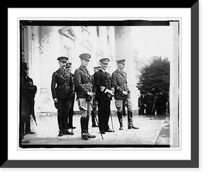 Historic Framed Print, Prince of Wales at White House, [Washington, D.C.] - 2,  17-7/8" x 21-7/8"