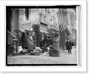 Historic Photo Print - Suffrage fire - Great Gift for History Buffs