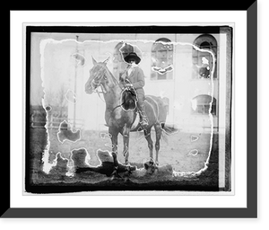 Historic Framed Print, Nancy Olney on Venus, daughter of Sen. Richard Olney, 1716 R. N.W. [Washington, D.C.],  17-7/8" x 21-7/8"