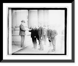 Historic Photo Print - Gillette receving annual support of Boy, 1920