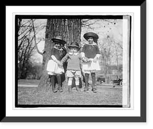 Historic Framed Print, Cha. Conell[?], Glenn[?], 3d Comd. CRP Rodgers, Virginia Alicia Rodgers,  17-7/8" x 21-7/8"