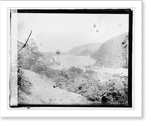 Vintage Americana Print - Harpers Ferry, Herald Tour