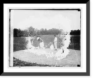 Historic Framed Print, Sherwood Forest, golf,  17-7/8" x 21-7/8"