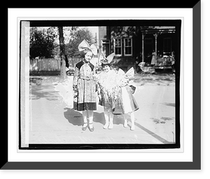 Historic Framed Print, Chester children - 2,  17-7/8" x 21-7/8"