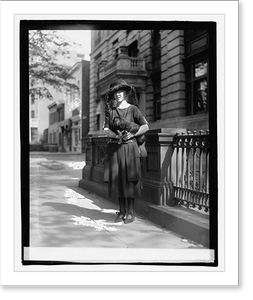 Historic Photo Print - Marjorie Glen - Vintage Wall Art Gift
