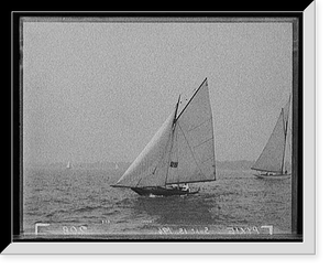 Astor Cup Race . at the turn, Vintage Print