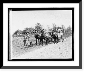 Historic Framed Print, Herald tour, Balls Bluff [...] - 5,  17-7/8" x 21-7/8"