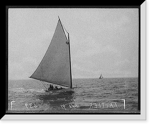 Laying Keel of U.S. CALIF, Antique Wall Art