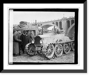Historic Framed Print, Ford [...] track[?],  17-7/8" x 21-7/8"