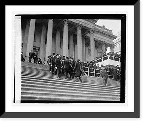 Historic Framed Print, Champ Clark funeral, 3/5/21,  17-7/8" x 21-7/8"