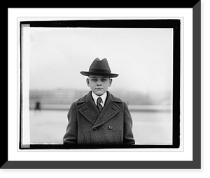 Historic Framed Print, Calvin Coolidge, Jr. - 2,  17-7/8" x 21-7/8"