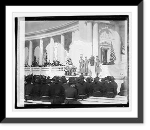 Historic Framed Print, Ezekiel funeral, 3/30/21,  17-7/8" x 21-7/8"