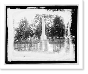 Vintage Building Photo - Confederate monument, King George