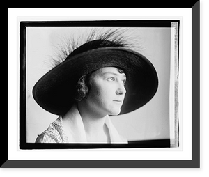 Historic Framed Print, Miss Luber,  17-7/8" x 21-7/8"