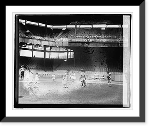 Children playing baseball - 2, Vintage Poster