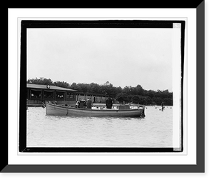 Historic Framed Print, Chloro - Boat,  17-7/8" x 21-7/8"