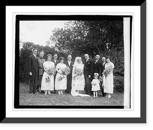 Maj. Geo. Oakley Totten wedding, 8/22/21 - 2, Vintage Print