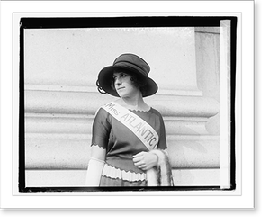 Vintage Photo Print - Atlantic City - Ethel Chas - Vintage Home Decor Print