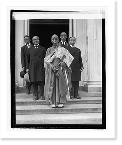 Vintage Photo Print - Most Rev. Archbishop Sekizru Arae, 1921