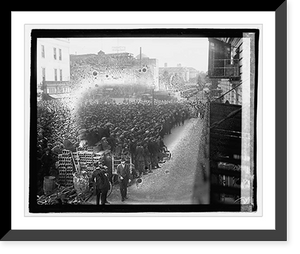 Historic Framed Print, World Series crowds, Star,  17-7/8" x 21-7/8"