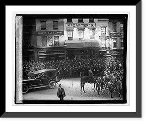 Historic Framed Print, Star World Series crowds - 3,  17-7/8" x 21-7/8"