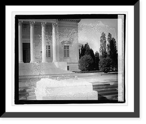 Historic Framed Print, Grave of an unknown soldier,  17-7/8" x 21-7/8"