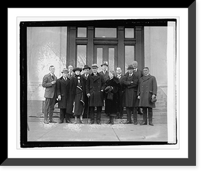 Historic Framed Print, British correspondents, 12/11/21,  17-7/8" x 21-7/8"