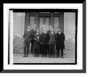 Historic Framed Print, Chinese correspondents, 12/11/21,  17-7/8" x 21-7/8"