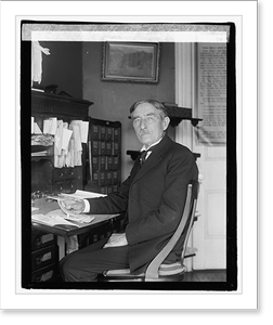 Antique Photo Print - Dr. Wilbur F. Crafts, 1922 - Vintage Wall Art Gift