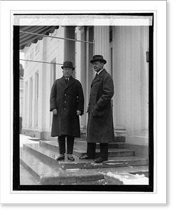 Vintage Americana Print - Alouson B. Houghton, Jas. W. Wadsworth, 1922