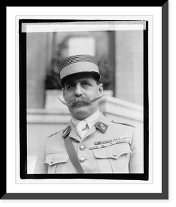 Historic Framed Print, Col. George Dumont, 2/28/22,  17-7/8" x 21-7/8"