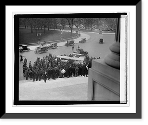 Historic Framed Print, Lawrence Sperry at Capitol,  17-7/8" x 21-7/8"