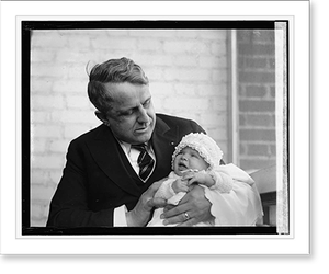 Vintage Americana Print - Secty. Davis & Jean Allys Davis, 1922