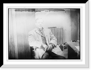 Historic Framed Print, Richard H. Palmer, seated - 2,  17-7/8" x 21-7/8"