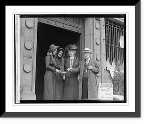 Historic Framed Print, Chauncy & Mrs. Depew, 5/19/22 - 2,  17-7/8" x 21-7/8"