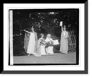 Historic Framed Print, Cross Triumphant, 5/10/22 - 2,  17-7/8" x 21-7/8"