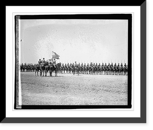 Cavalry drill Fort Meyer, 5/25/22, Antique Poster