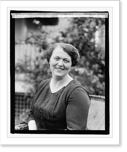 Historic Photo Print - Mrs. Clyde Kelly - Vintage Wall Art Gift