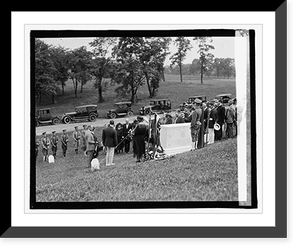 Lt. Sam'l J. Harris monument, 7/20/22, Vintage Print