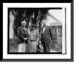 Harding, Miss Carmichael, Sen. Watson, 8/5/22 Classic, Antique Poster