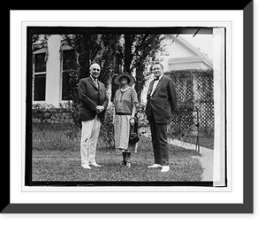 Harding, Miss Carmichael, Sen. Watson, 8/5/22 - 2, Vintage Poster