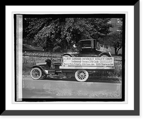 Historic Framed Print, Chevorlet,  17-7/8" x 21-7/8"