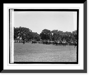 Historic Framed Print, Citizen's Military Training Camp review, 8/21/22,  17-7/8" x 21-7/8"