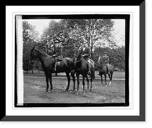 Historic Framed Print, Dr. Sawyer & Dr. Boone, 10/10/22,  17-7/8" x 21-7/8"