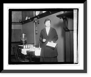 Mrs. Belle Howell Bohn, 10/15/22 Classic, Antique Print