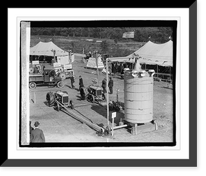 Historic Framed Print, Fordson tractors - 3,  17-7/8" x 21-7/8"