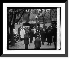 Funeral Thos. Nelson Page, 11/4/22 Classic, Vintage Wall Art