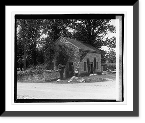 Old chapel, Milford Pike, Clarke County, Virginia, near Berryville Classic, Vintage Poster
