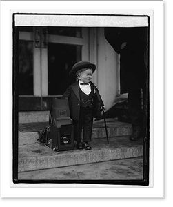 Historic Photo Print - Major Mite, 1922 - Framed Wall Art Gift Idea